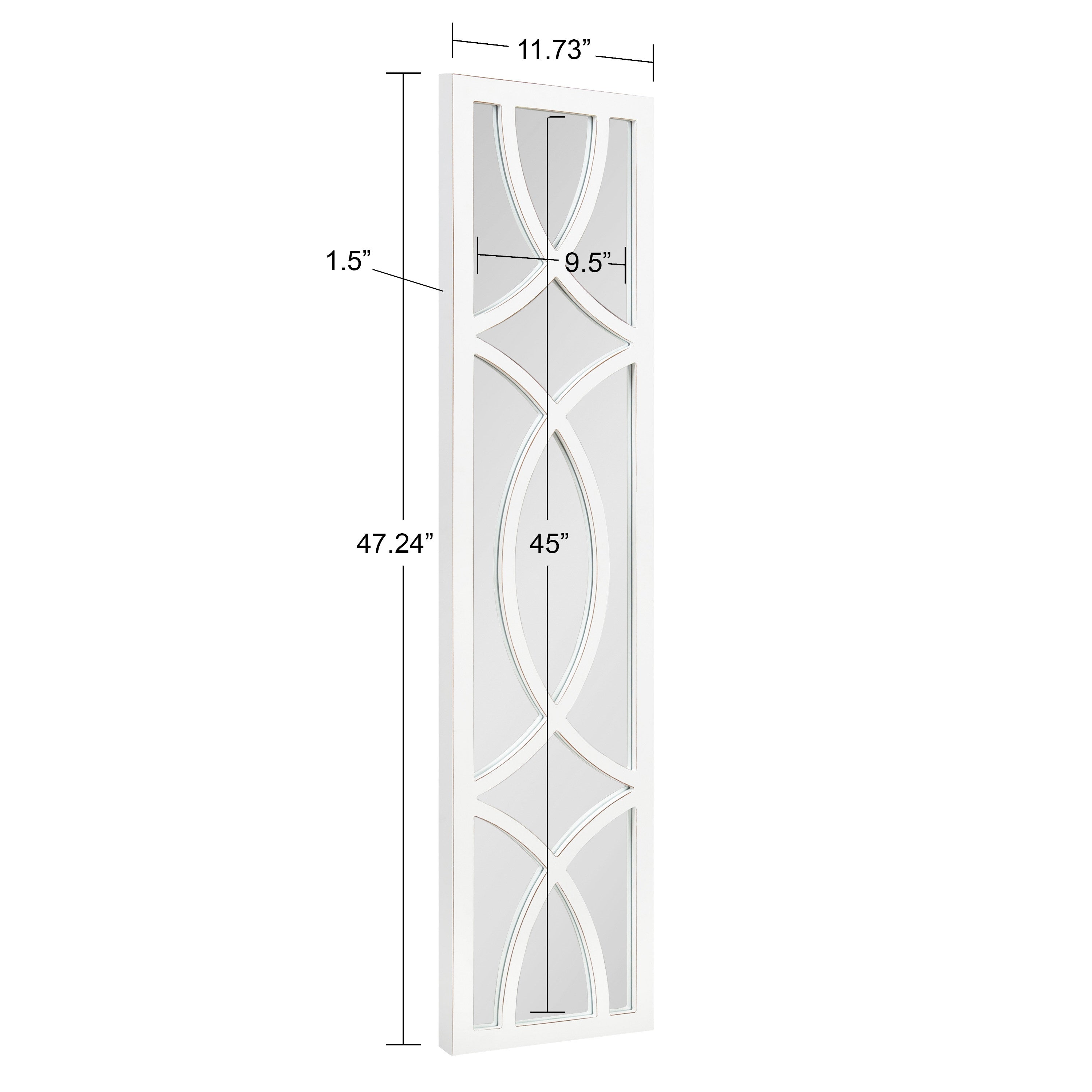 Tolland Wood Panel Wall Mirror