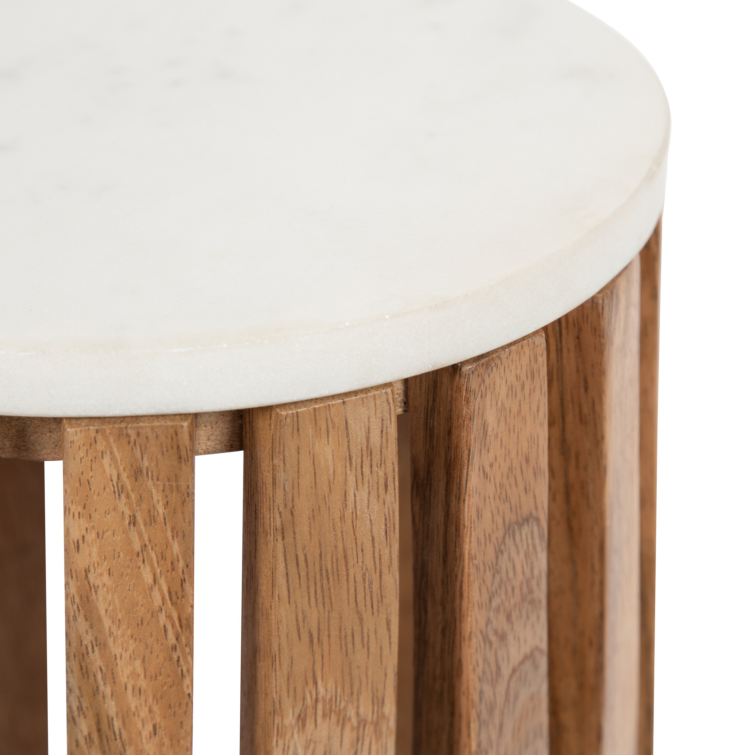 Drink Table Natural 9" Diameter 3