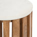 Drink Table Natural 9" Diameter 3