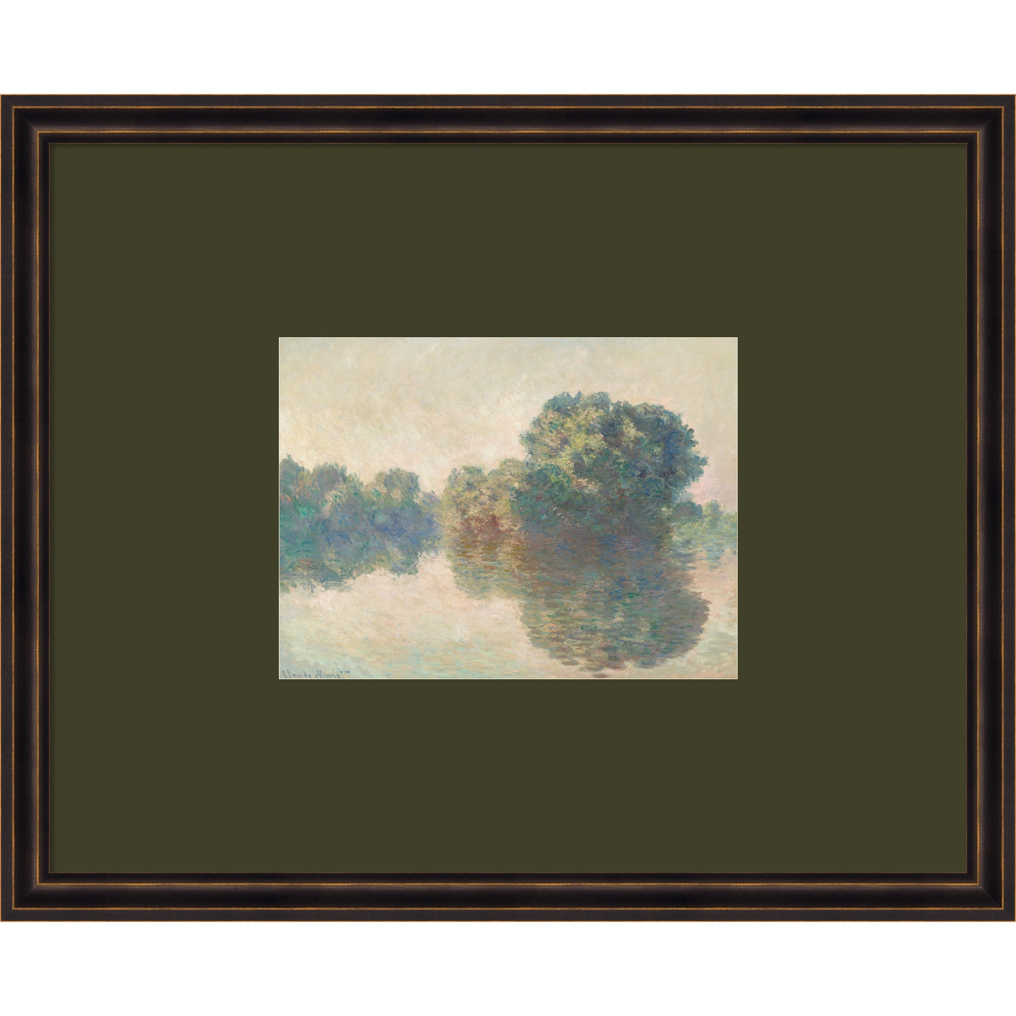 Framed Art 22x18 Dark Bronze Scoop 1