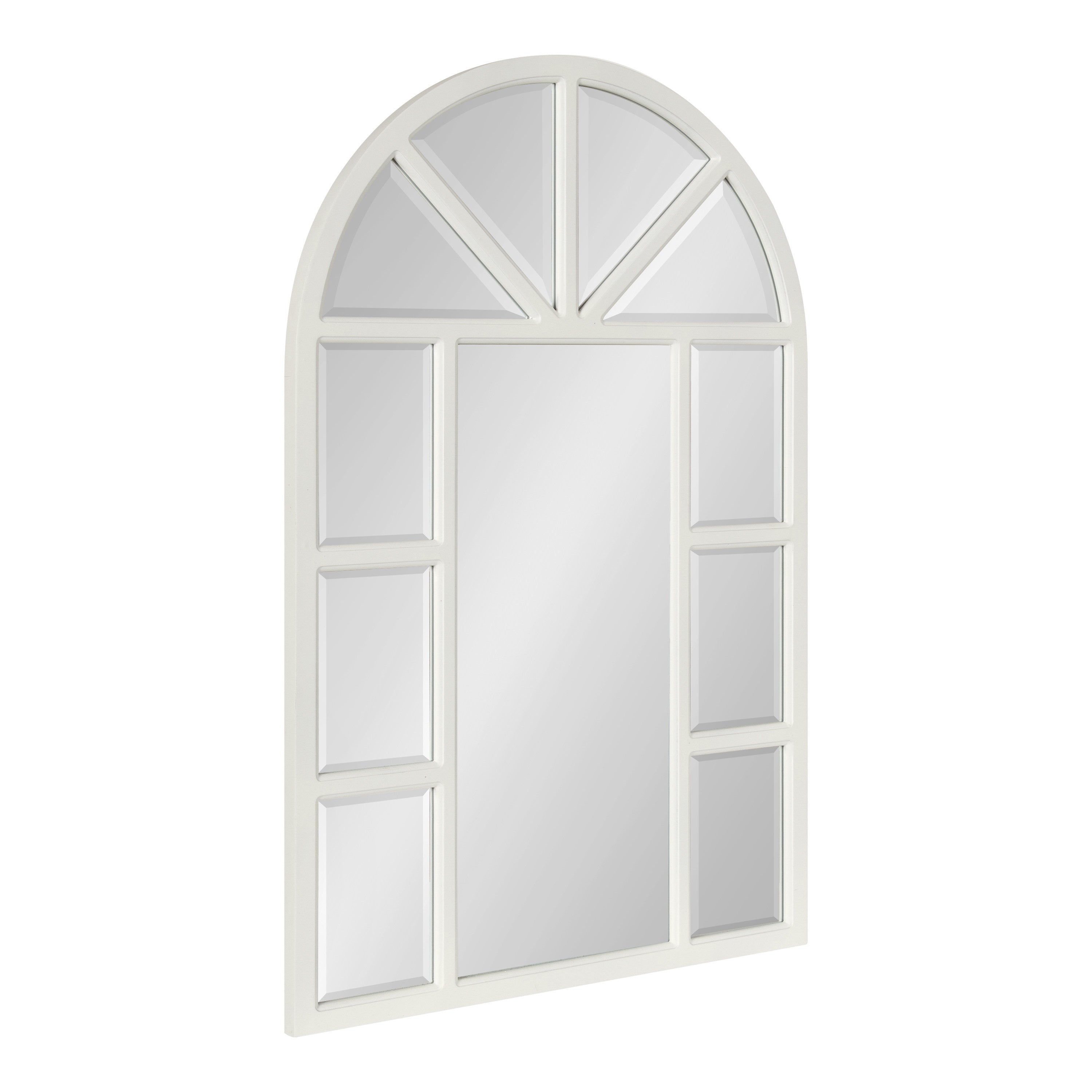 Windowpane Mirror White 24x36 1