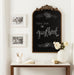 Chalkboard Gold 19x31 6
