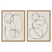 Art Set Sylvie Natural 2 Piece Set 18x24 1