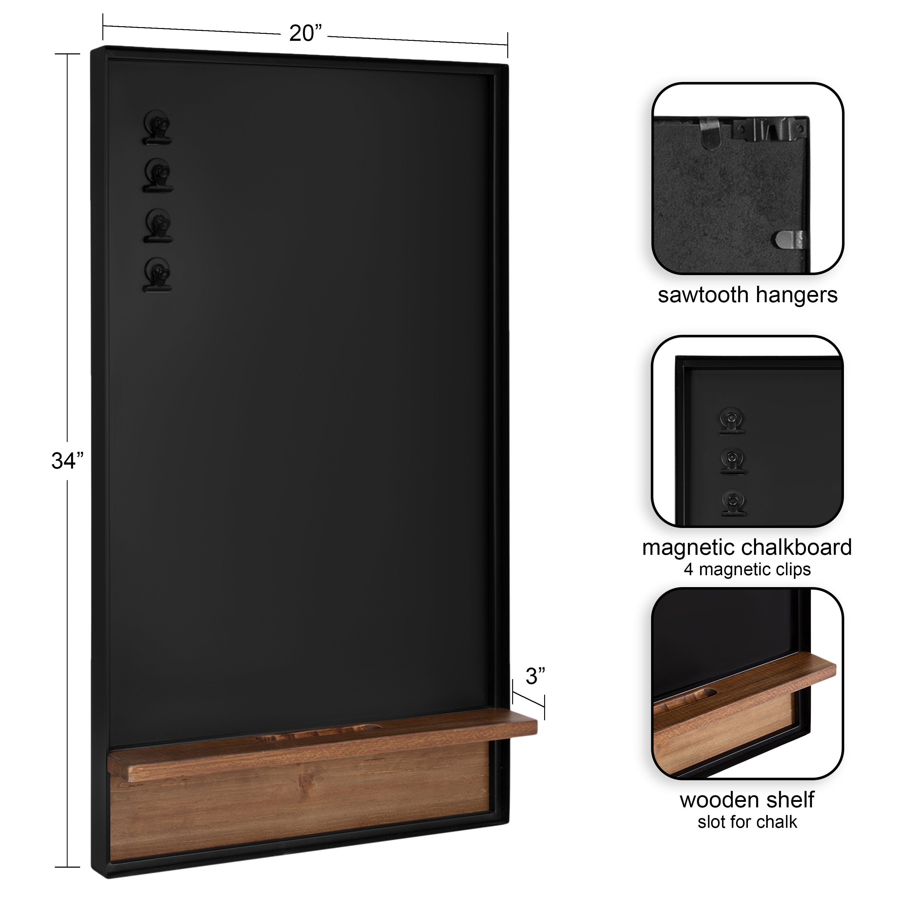 Owing Magnetic Chalkboard