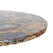 Side Table Black Gold 14x14x24 3