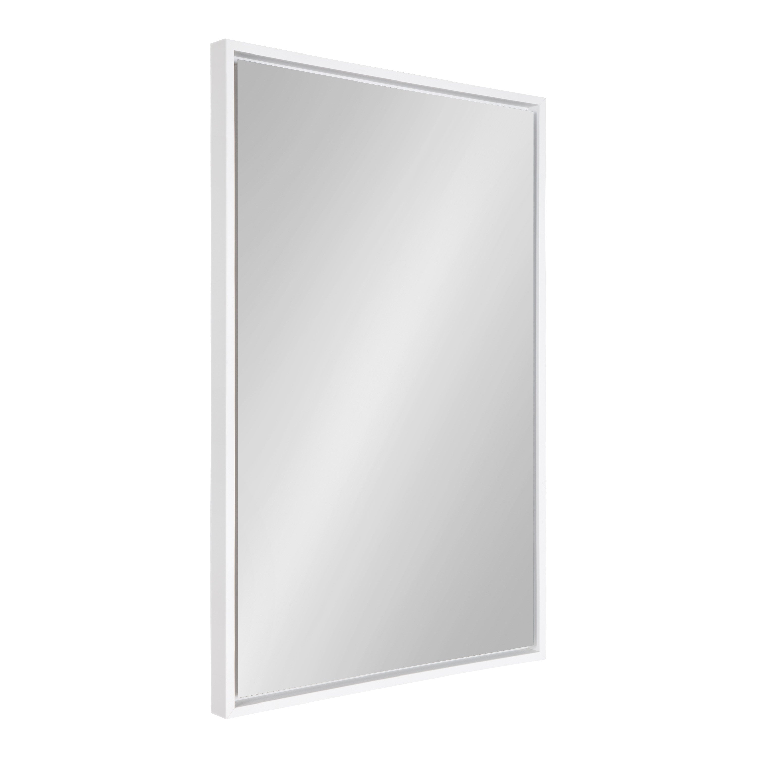 Rectangle Mirror White 24x36 1