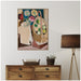 Framed Canvas 28x38 Sylvie Dark Gold 5