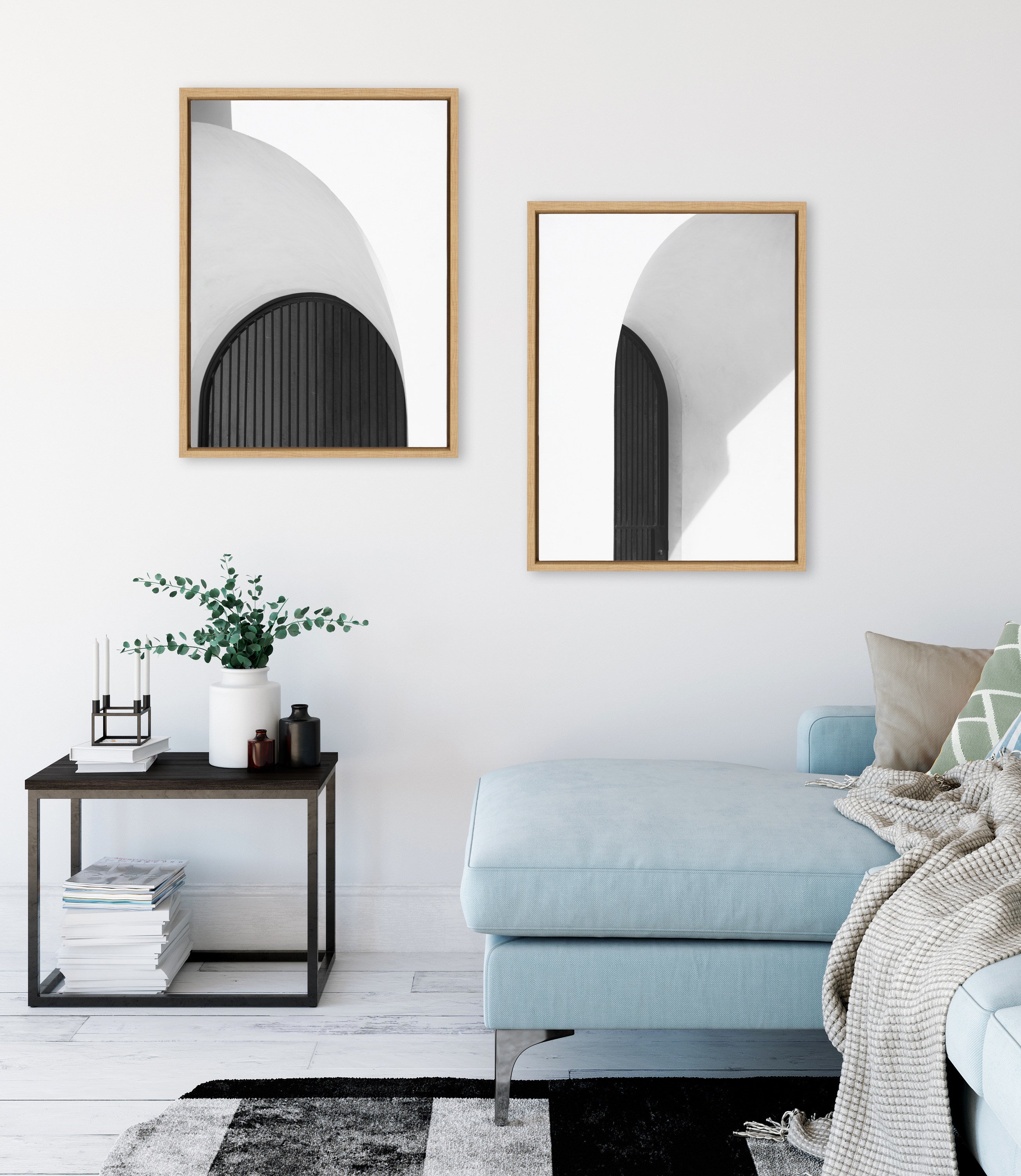 Art Set 2 Piece Set 18x24 Sylvie Natural 5