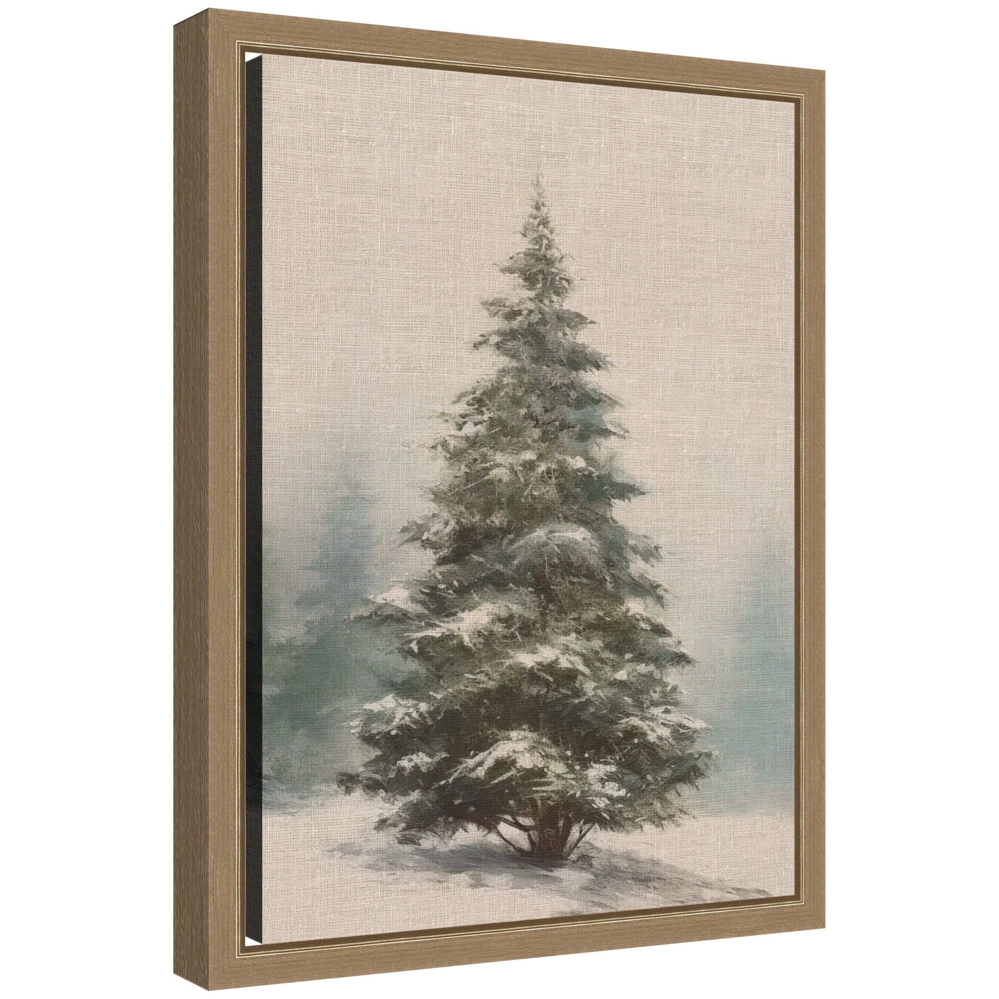 Framed Canvas Sylvie Dark Gold 10x13 1