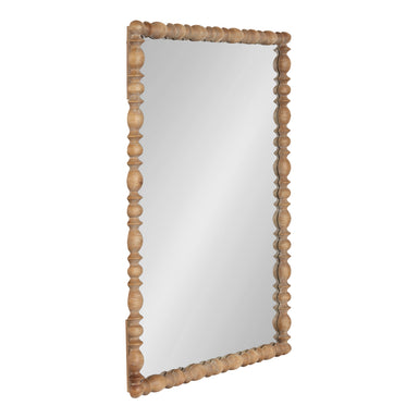 Rectangle Mirror 23x34 Rustic Brown 1