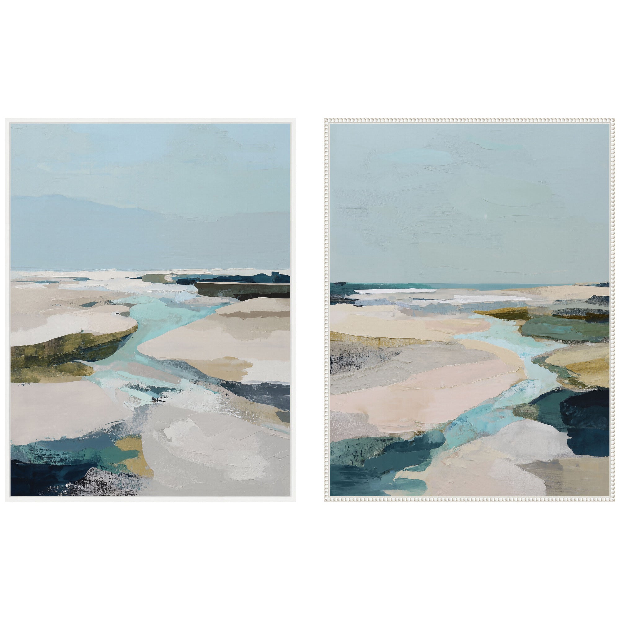 Art Set 2 Piece Set 31x41 Sylvie White 1