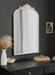 Arch Mirror 24x36 White 7