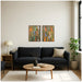 Art Set 2 Piece Set 18x24 Sylvie Walnut 6