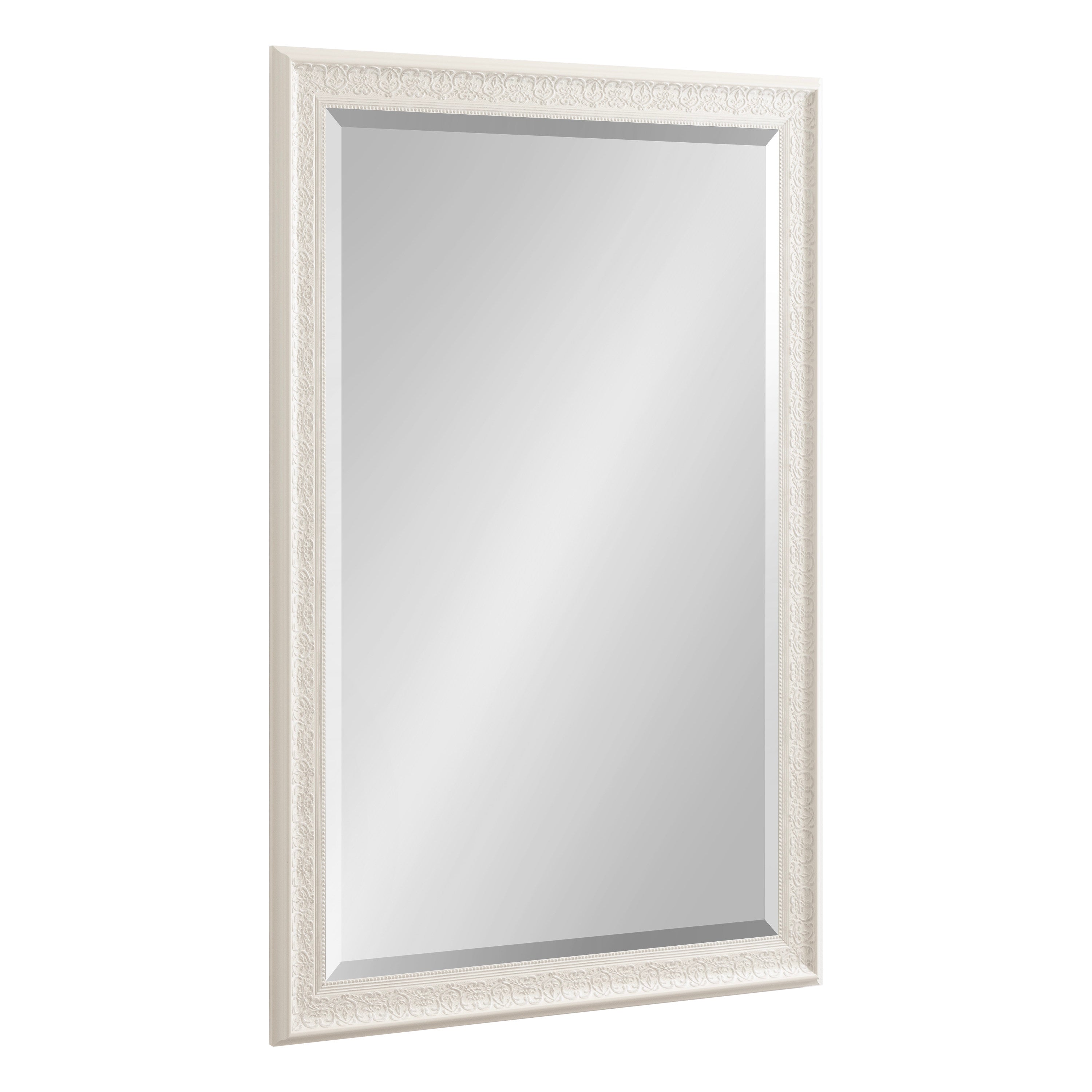 Rectangle Mirror White 28.5x40.5 1