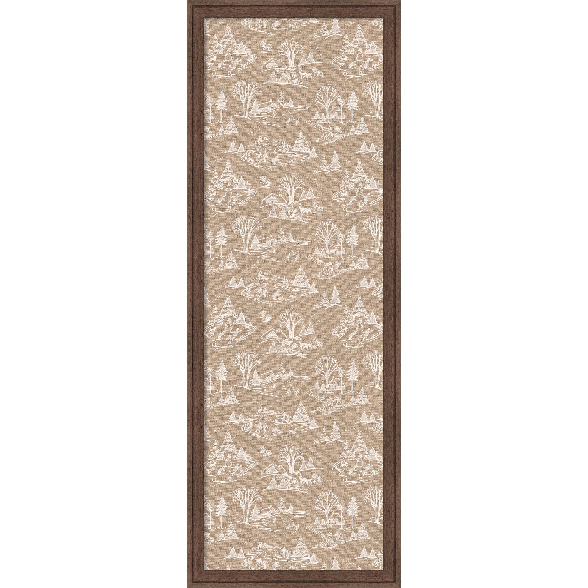Magnetic Canvas Florence Medium Brown 14x38 1