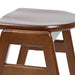Bar Height Stool Walnut Brown 17x20x29 3
