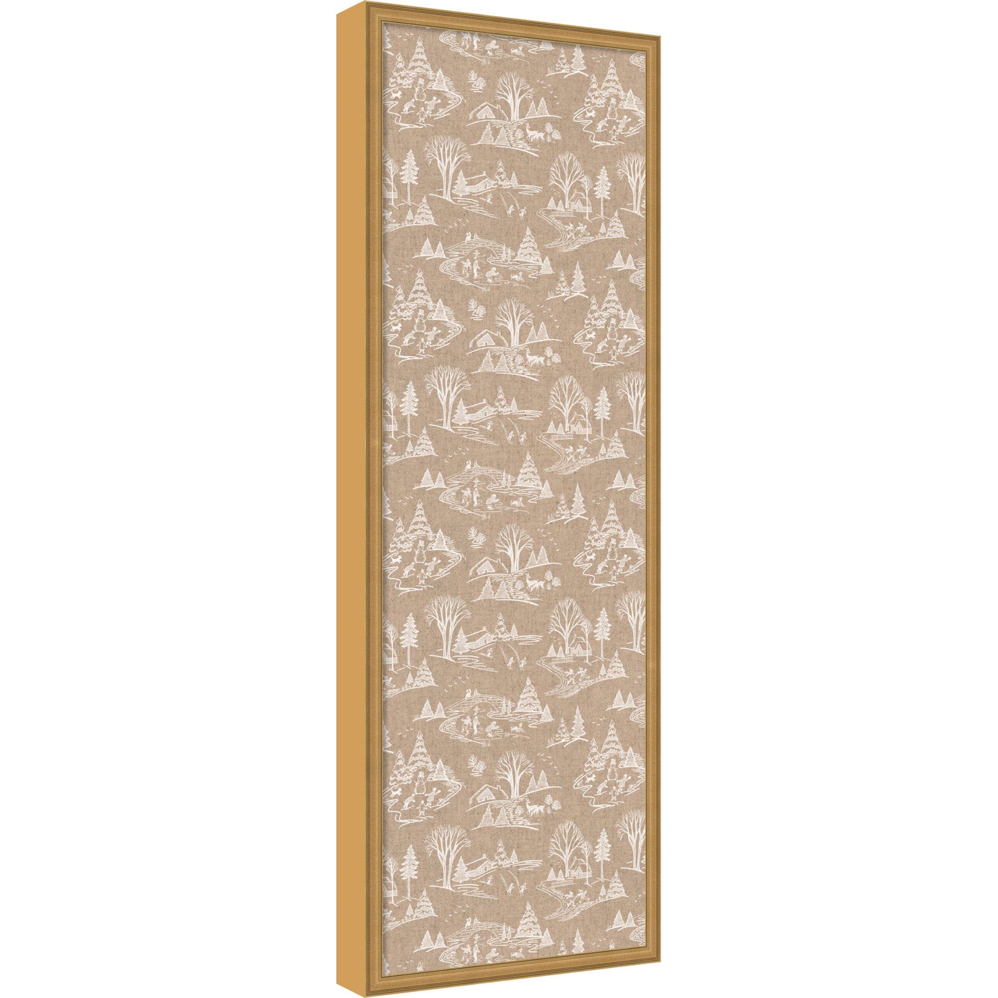 Magnetic Canvas Edith Gold 13x37 1