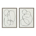 Art Set Sylvie Graywash 2 Piece Set 18x24 1