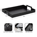 Single Tray 17x13 Black 2