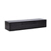 Floating Console Table Black 30x9x6 1