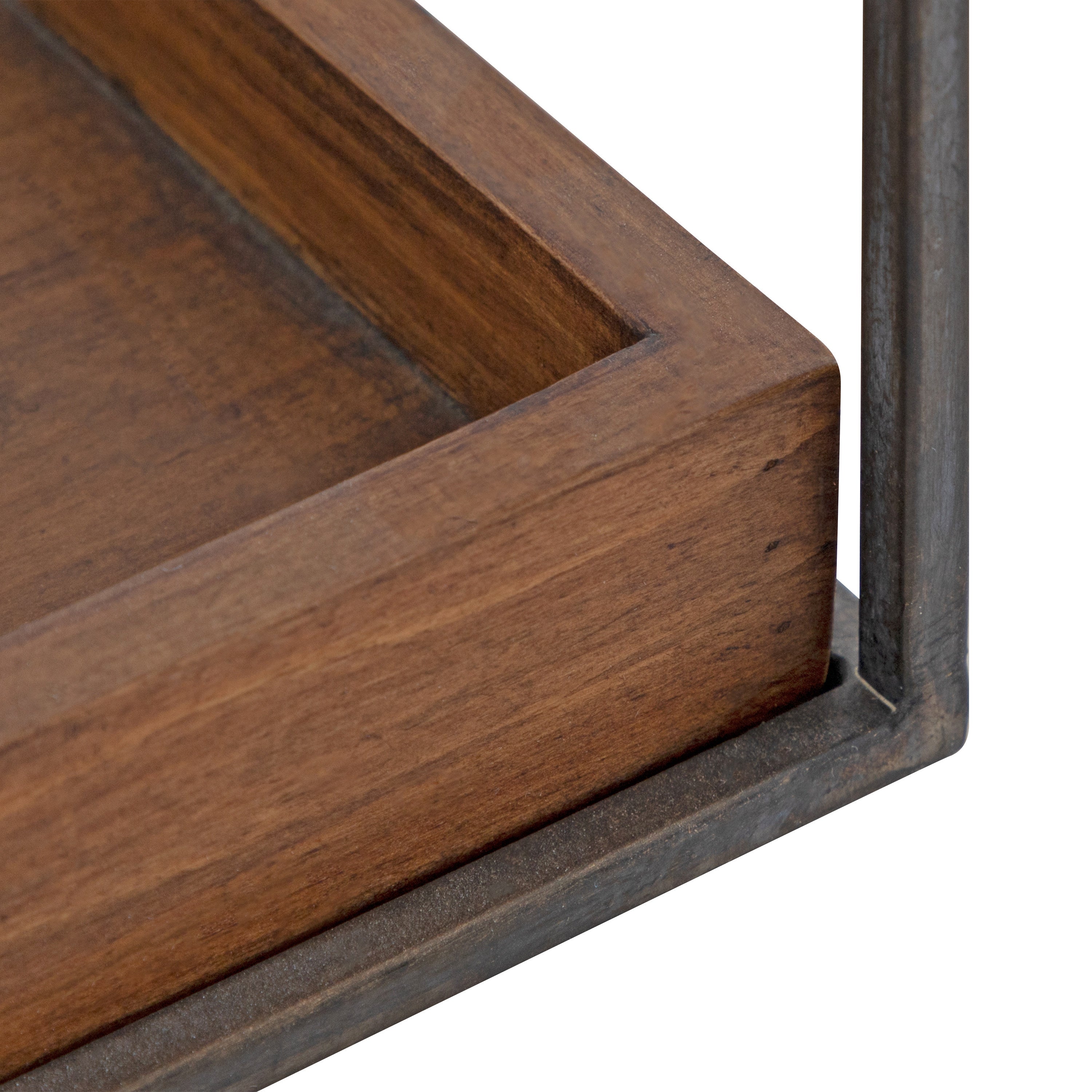 Tabletop Planter Brown 16x6x11.5 3