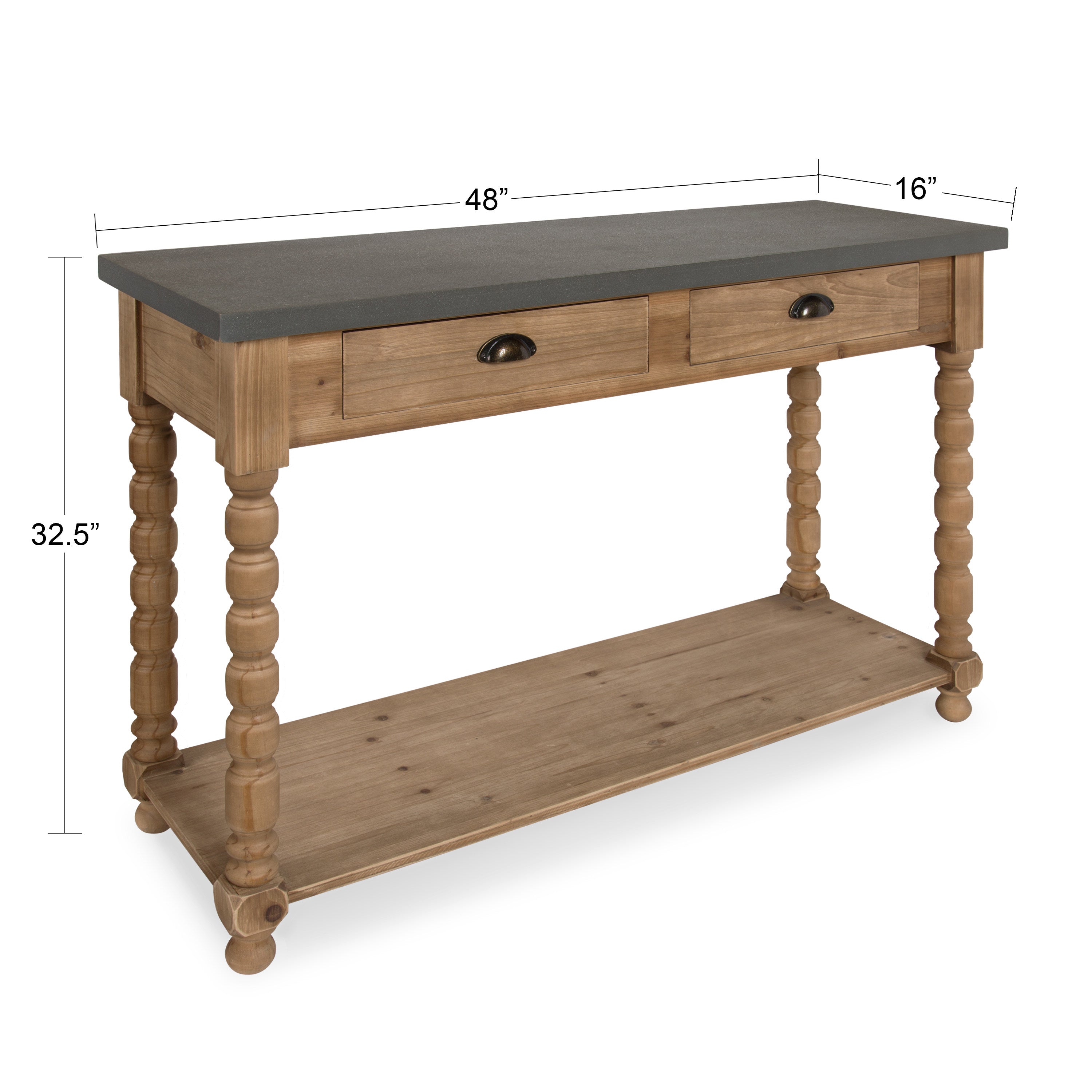Rutledge Console Table with Storage