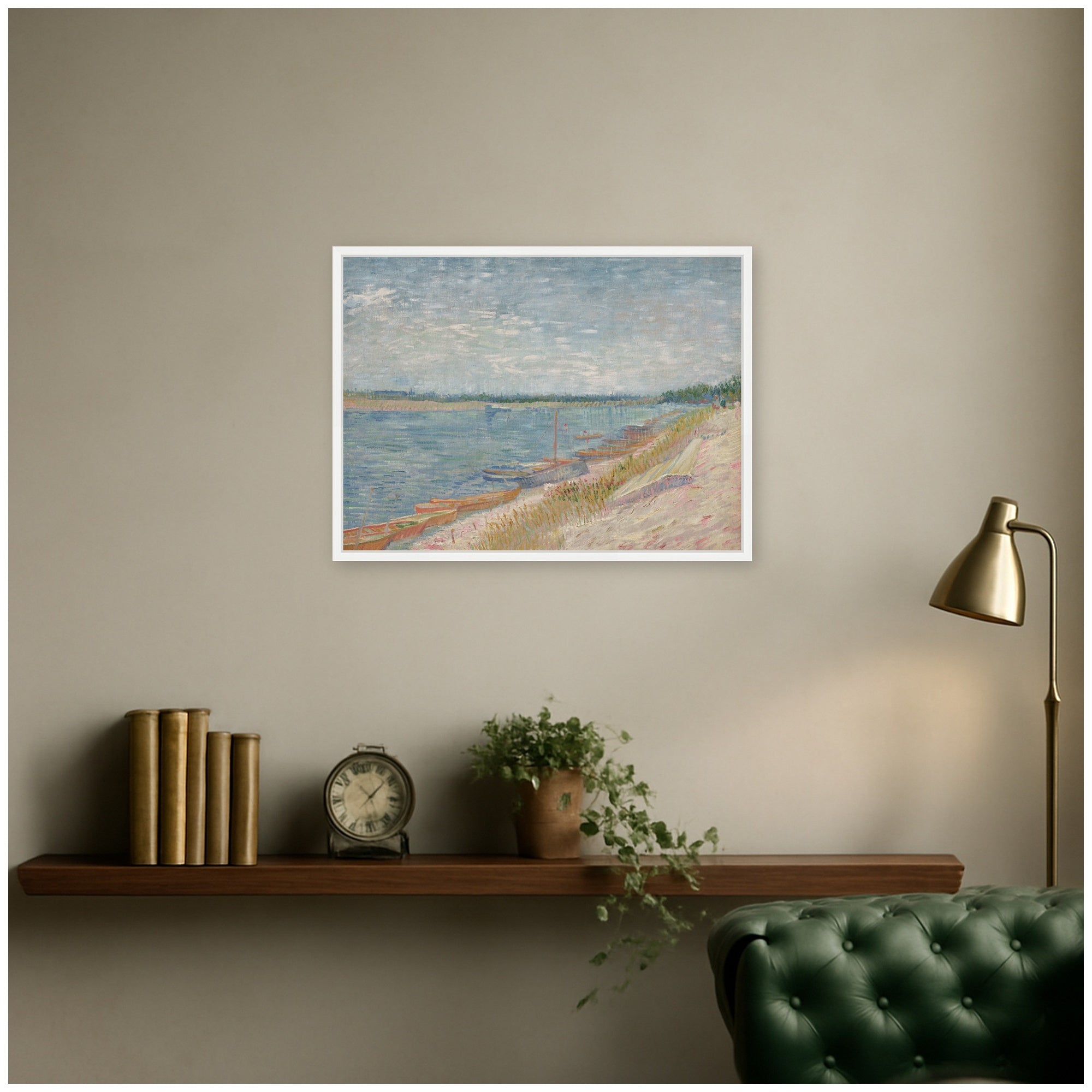 Framed Canvas Sylvie White 24x18 6