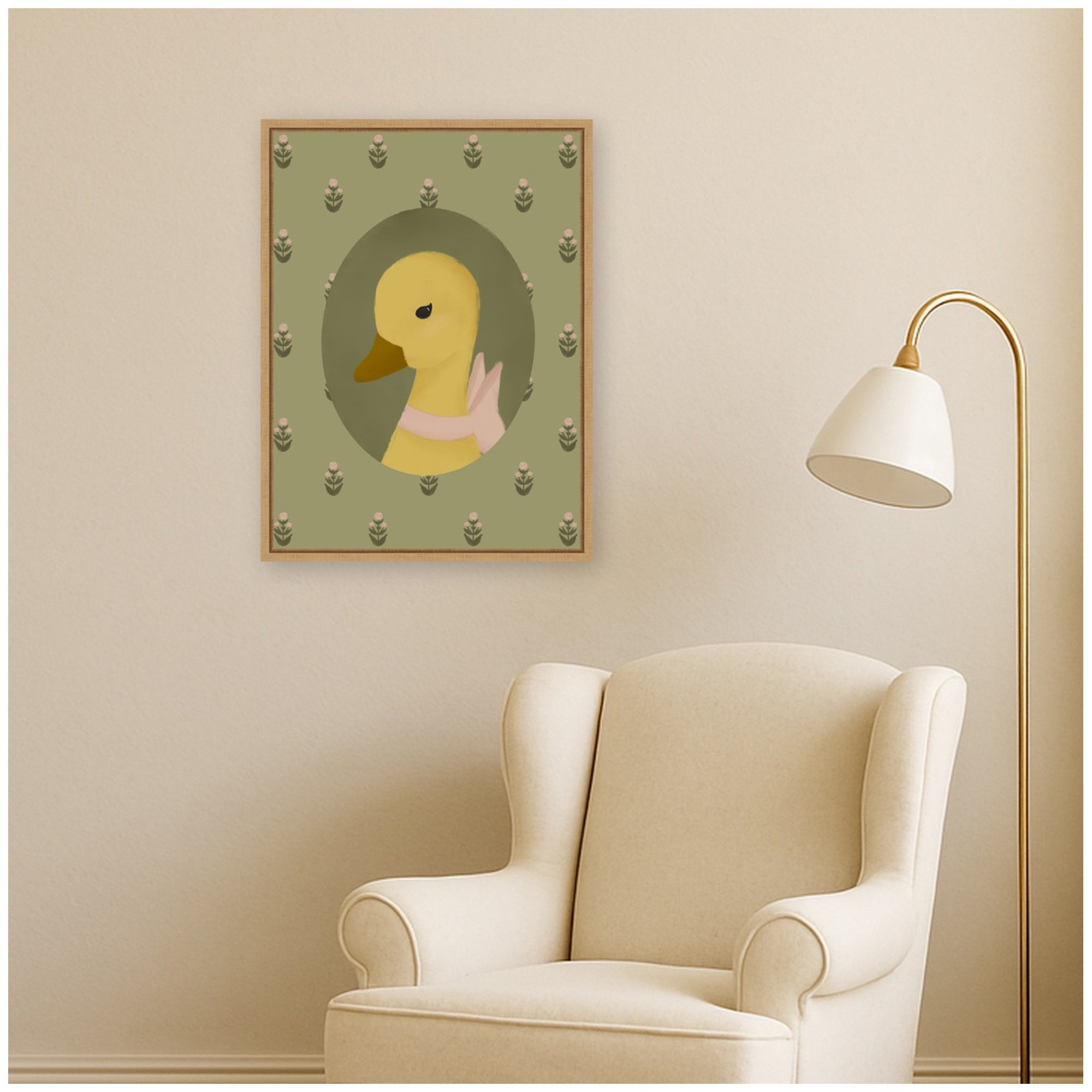Framed Canvas 18x24 Sylvie Natural 7