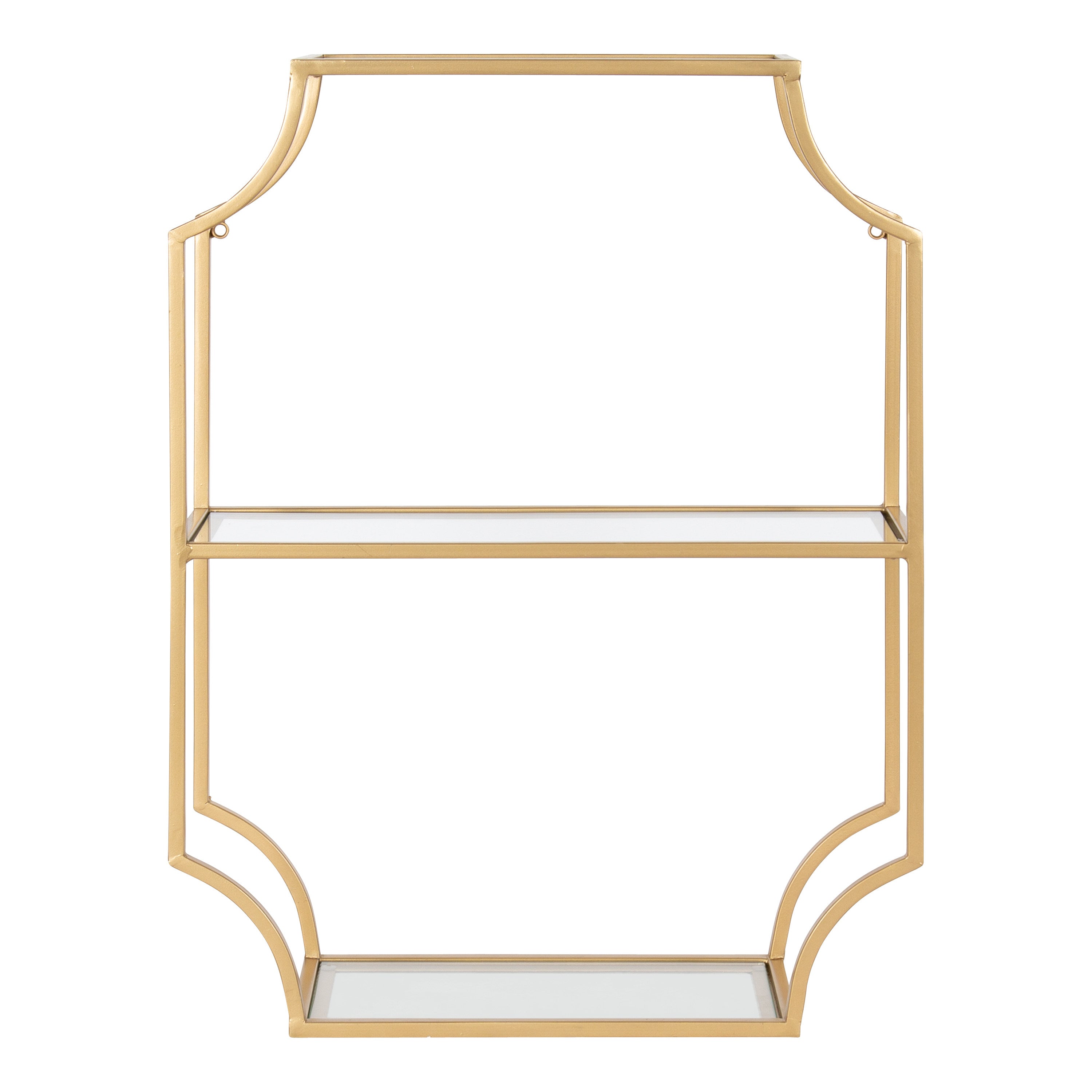 Accent Shelf Gold 18x24 3