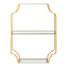 Accent Shelf Gold 18x24 3