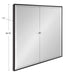 Square Mirror Black 28.75x28.75 5