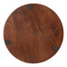Tiered Tray Walnut Brown Gold 13x13x20 5