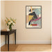 Framed Canvas Sylvie Dark Gray 23x33 5
