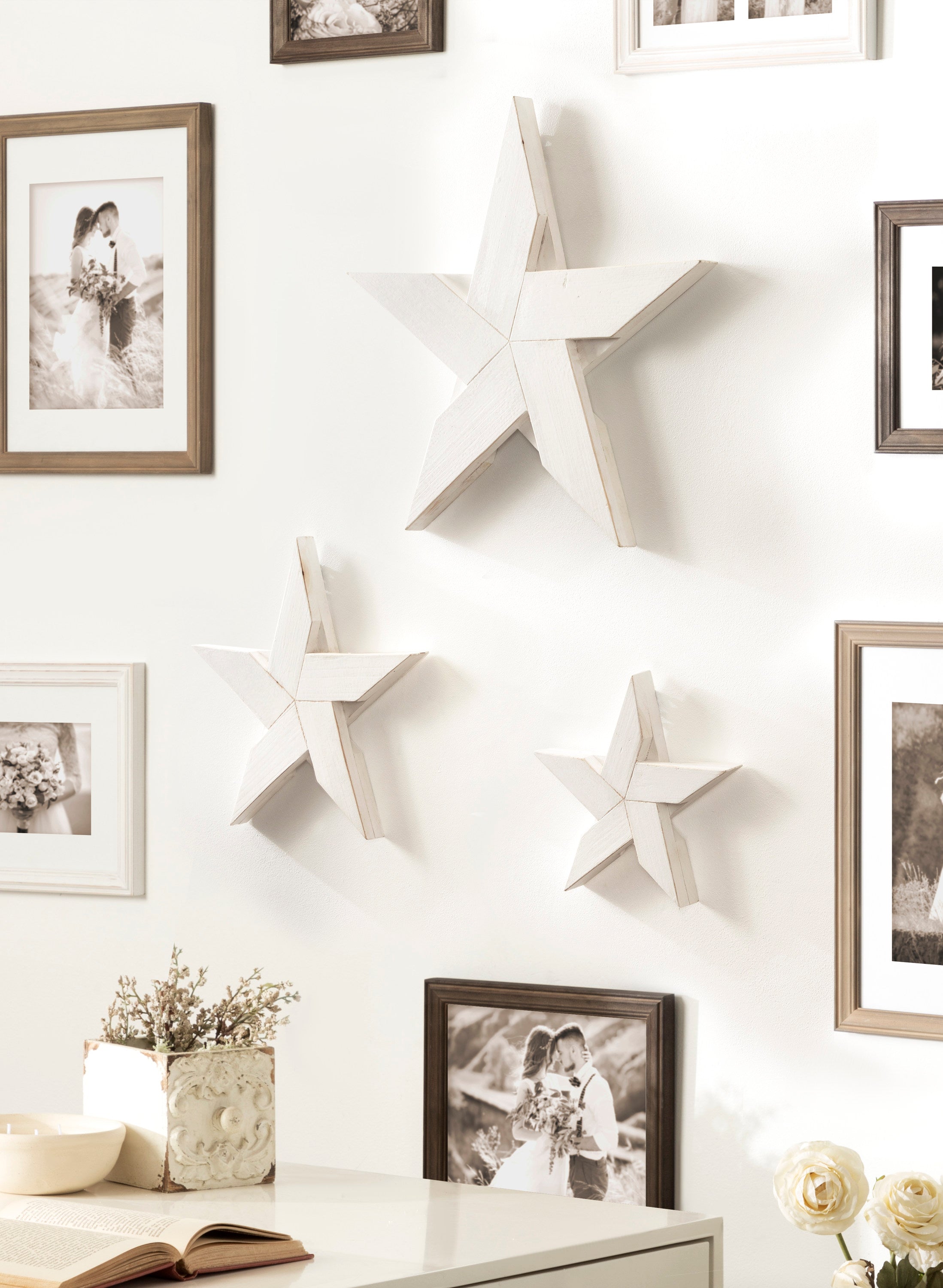 Plaque White 3 piece 7