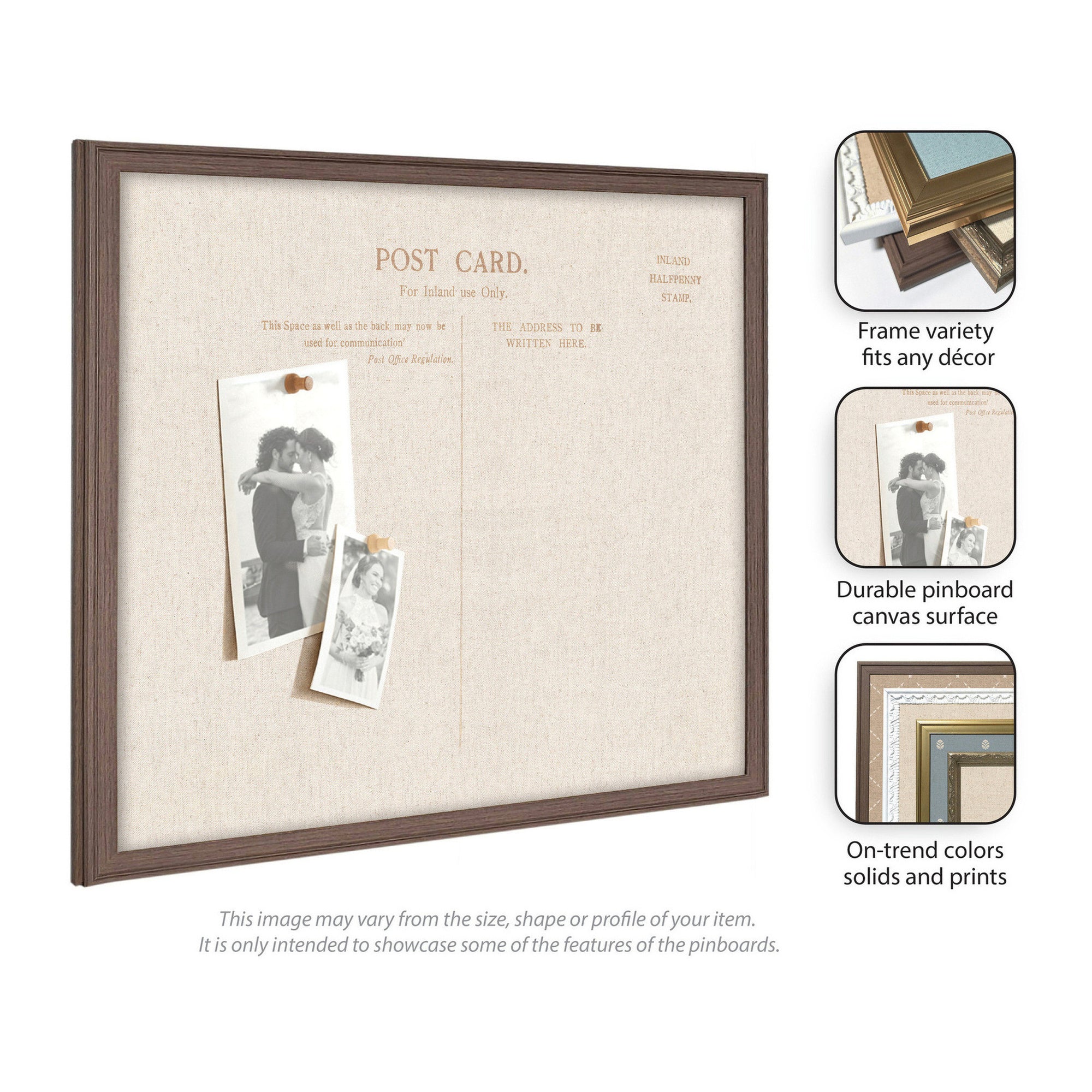 Pinboard Lucie Light Bronze 25x19 5