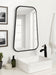 Irregular Mirror Black 20x32 6