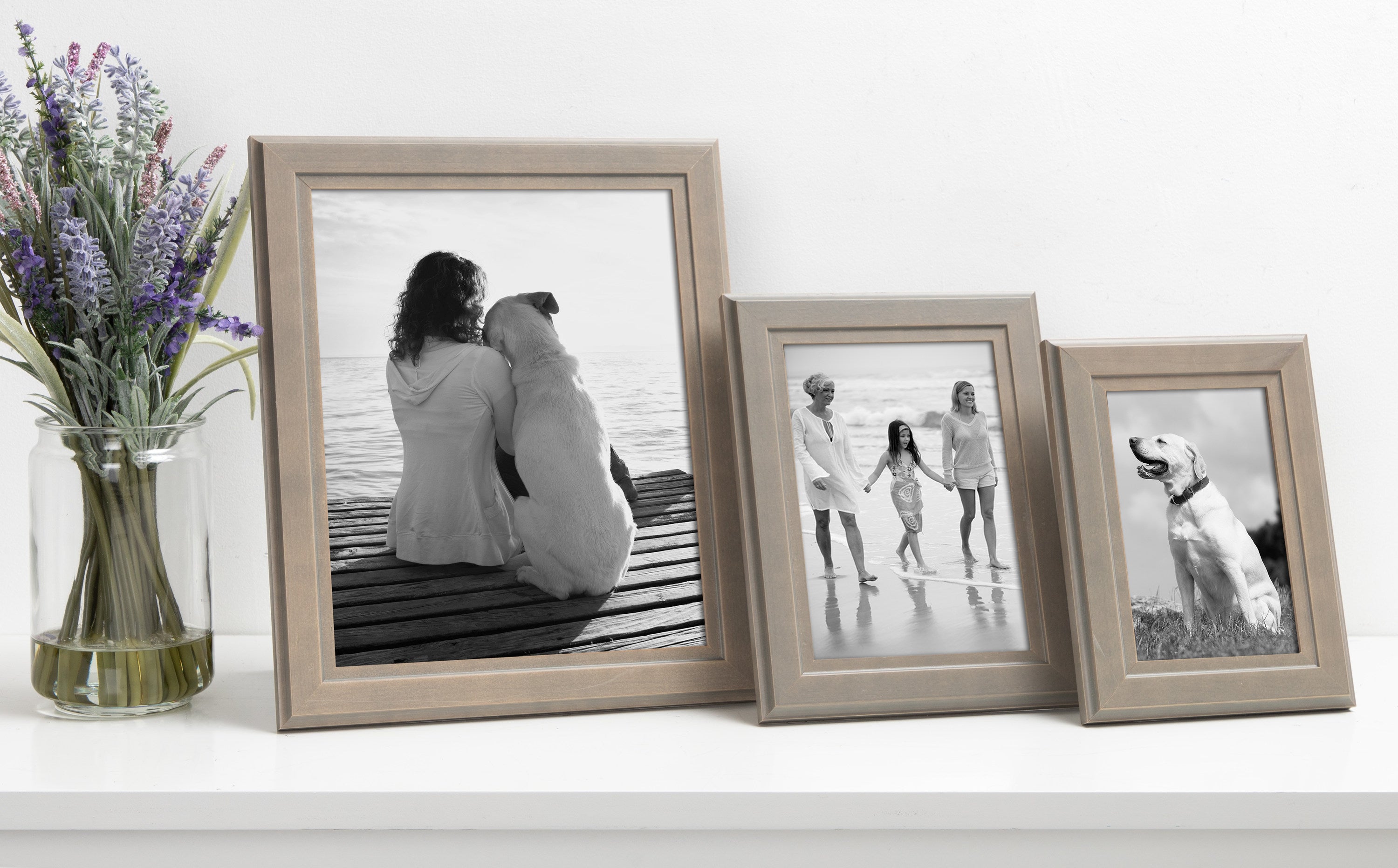 Tabletop Frame Gray 8x10 7