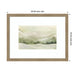 Framed Art Woodgrain Stripe Mocha 26x20 2