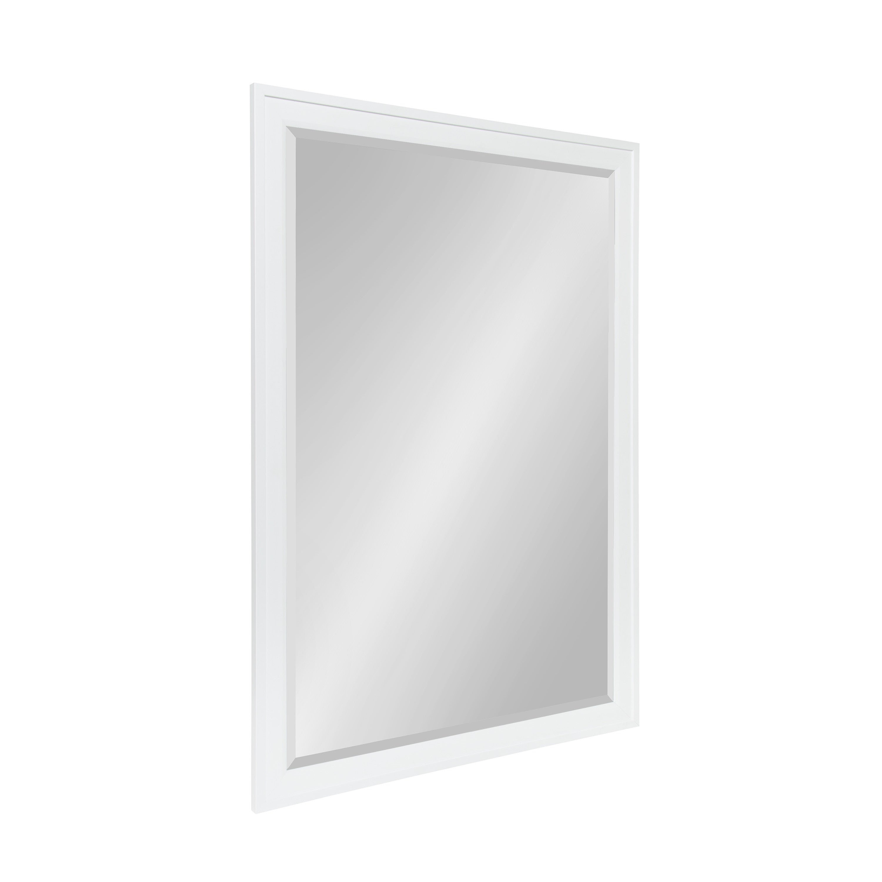 Rectangle Mirror White 27.5x39.5 1
