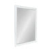 Rectangle Mirror White 27.5x39.5 1