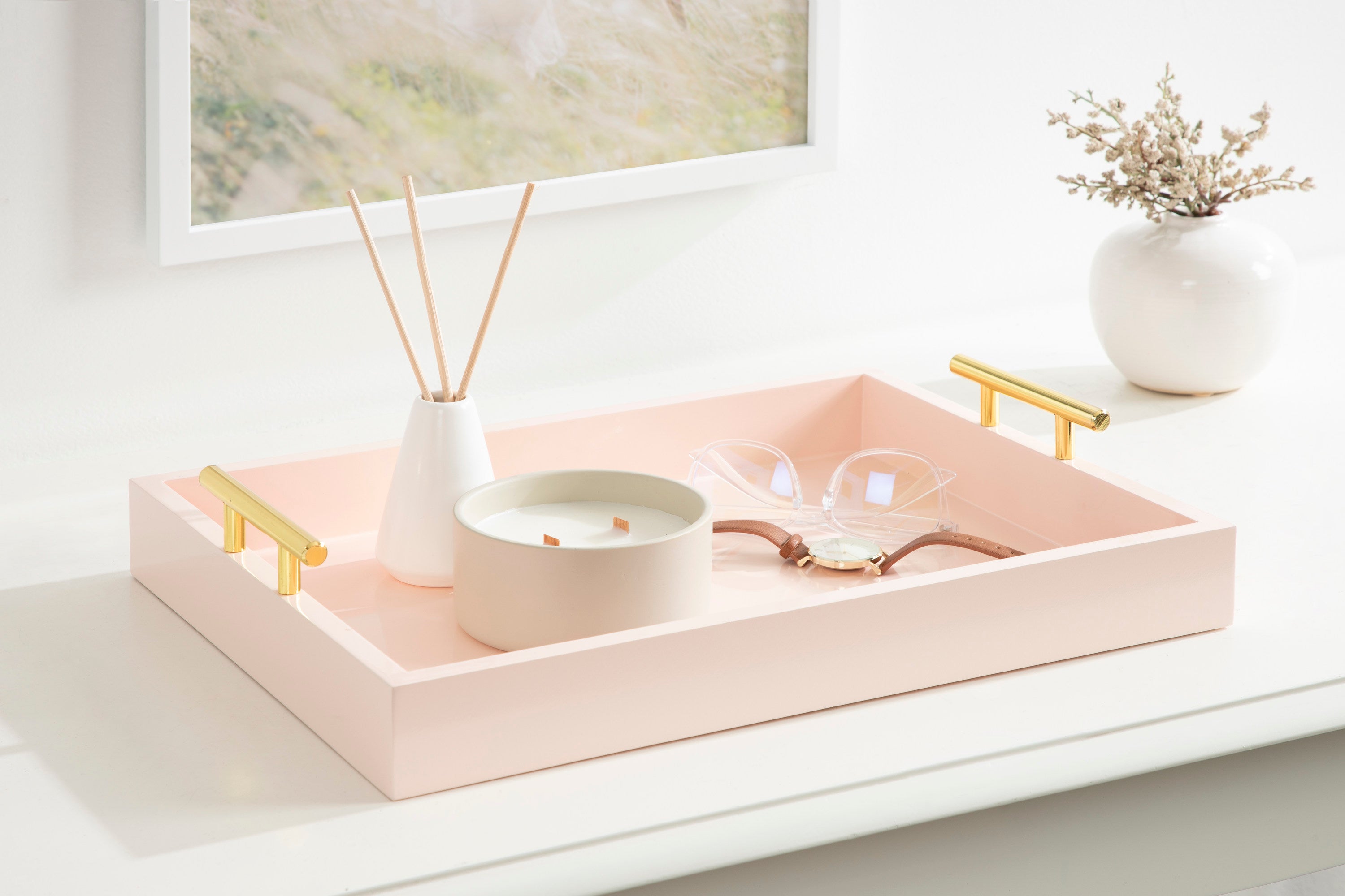 Single Tray Pink 17x13 5
