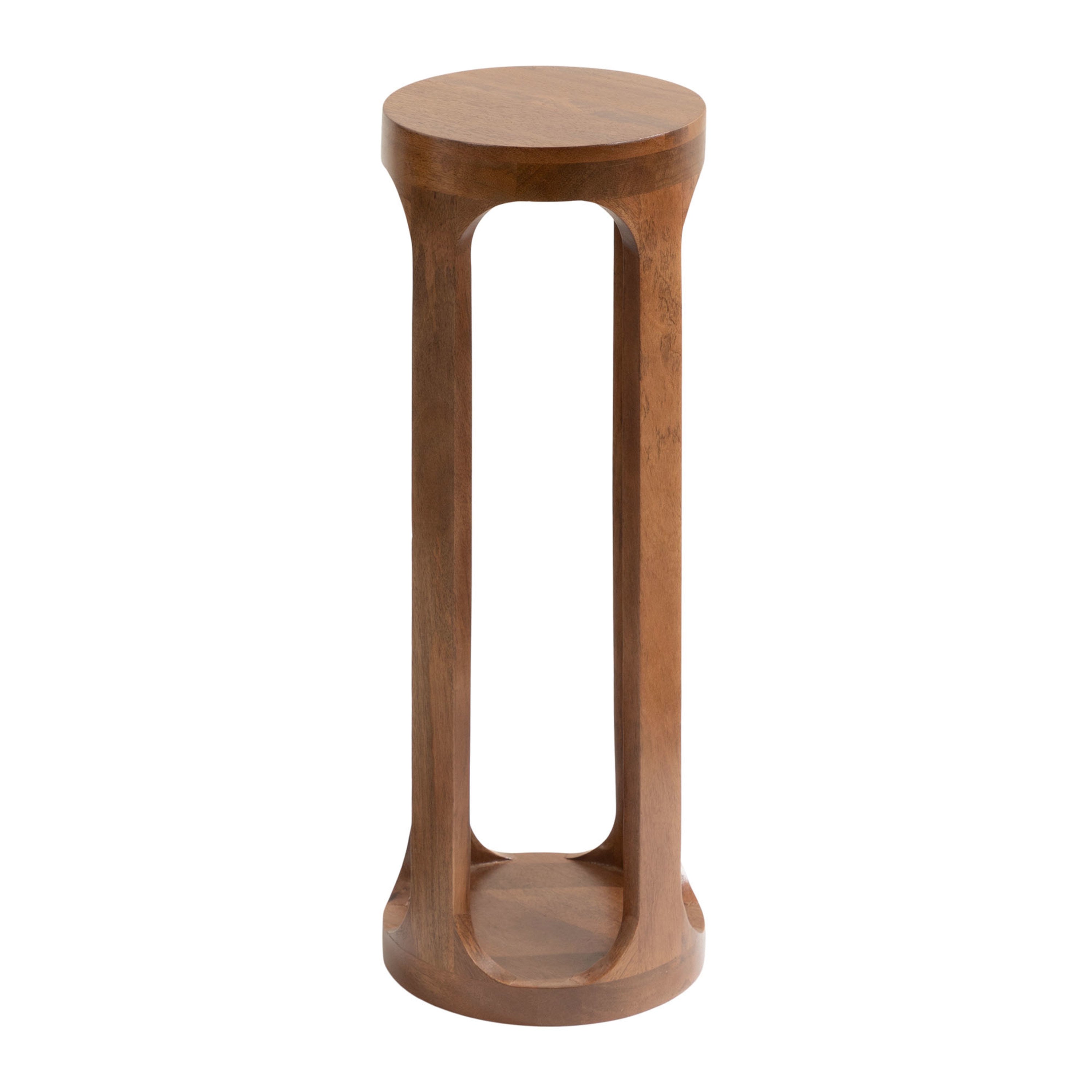 Drink Table Walnut Brown 8x8x23 5