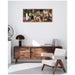 Framed Canvas 40 x 18 Sylvie Natural 5