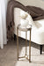 Drink Table Clear Gold 9x9x23 6