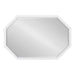Octagon Mirror White 24x36 2