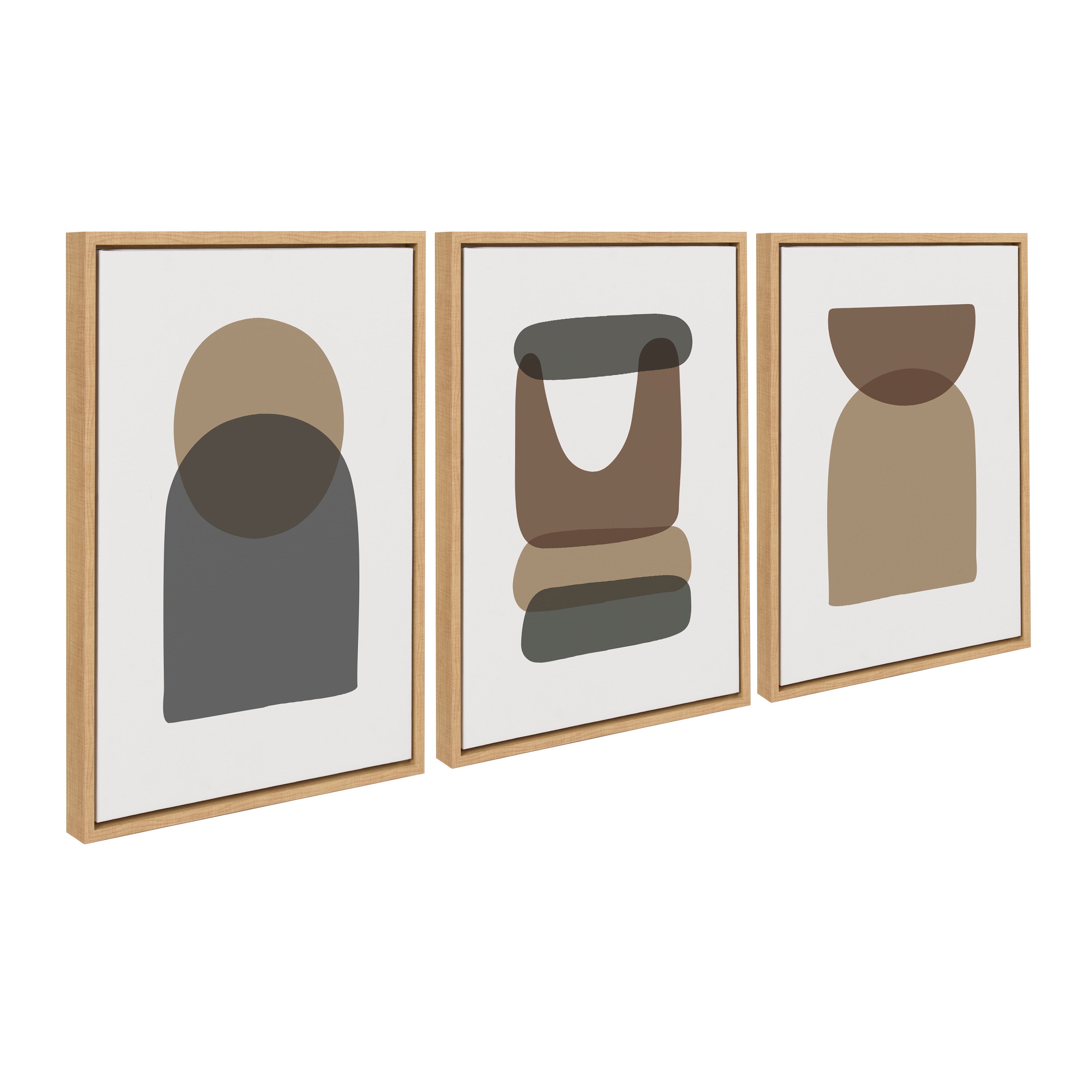 Art Set 3 Piece Set 18x24 Sylvie Natural 1
