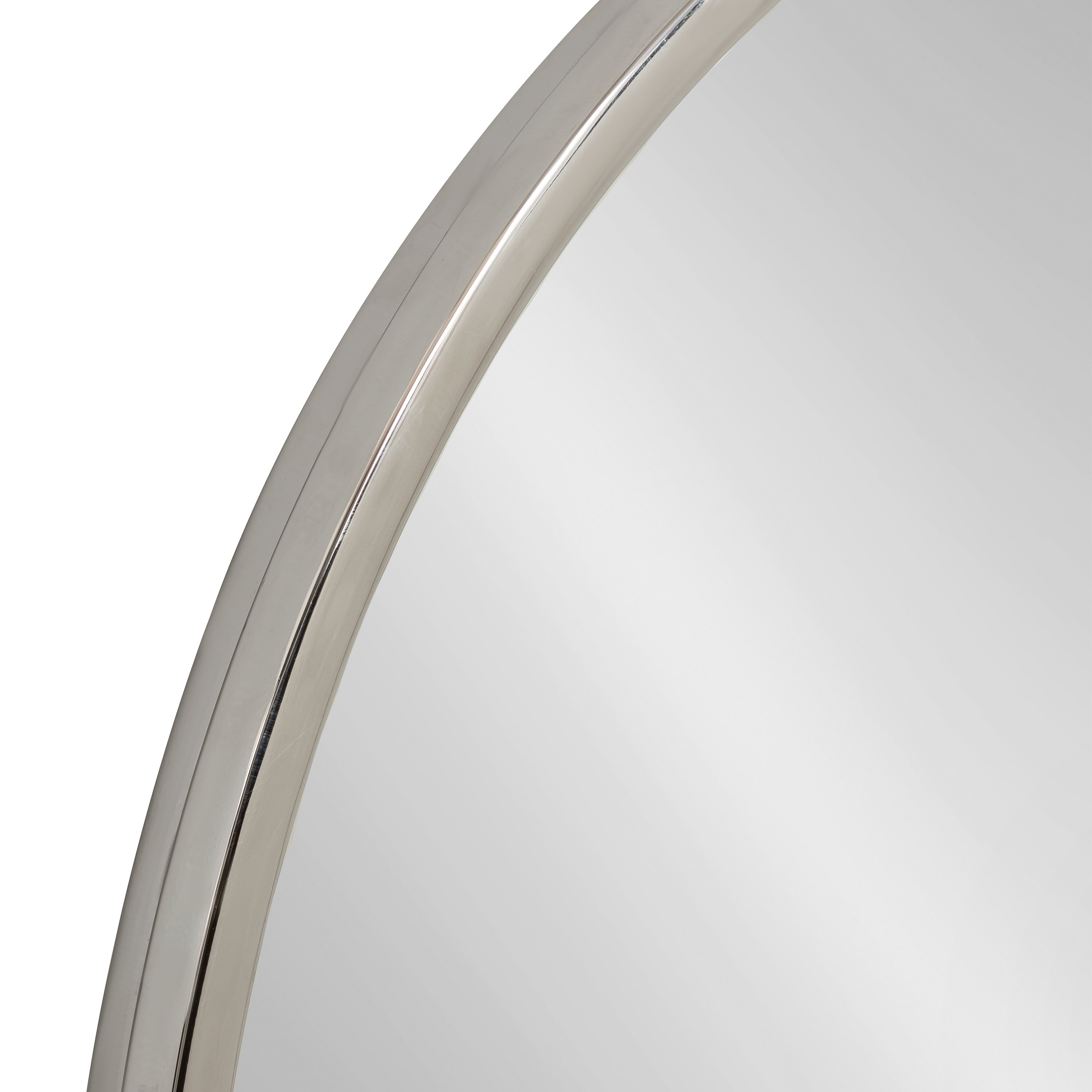 Round Mirror Silver 28" Diameter 3