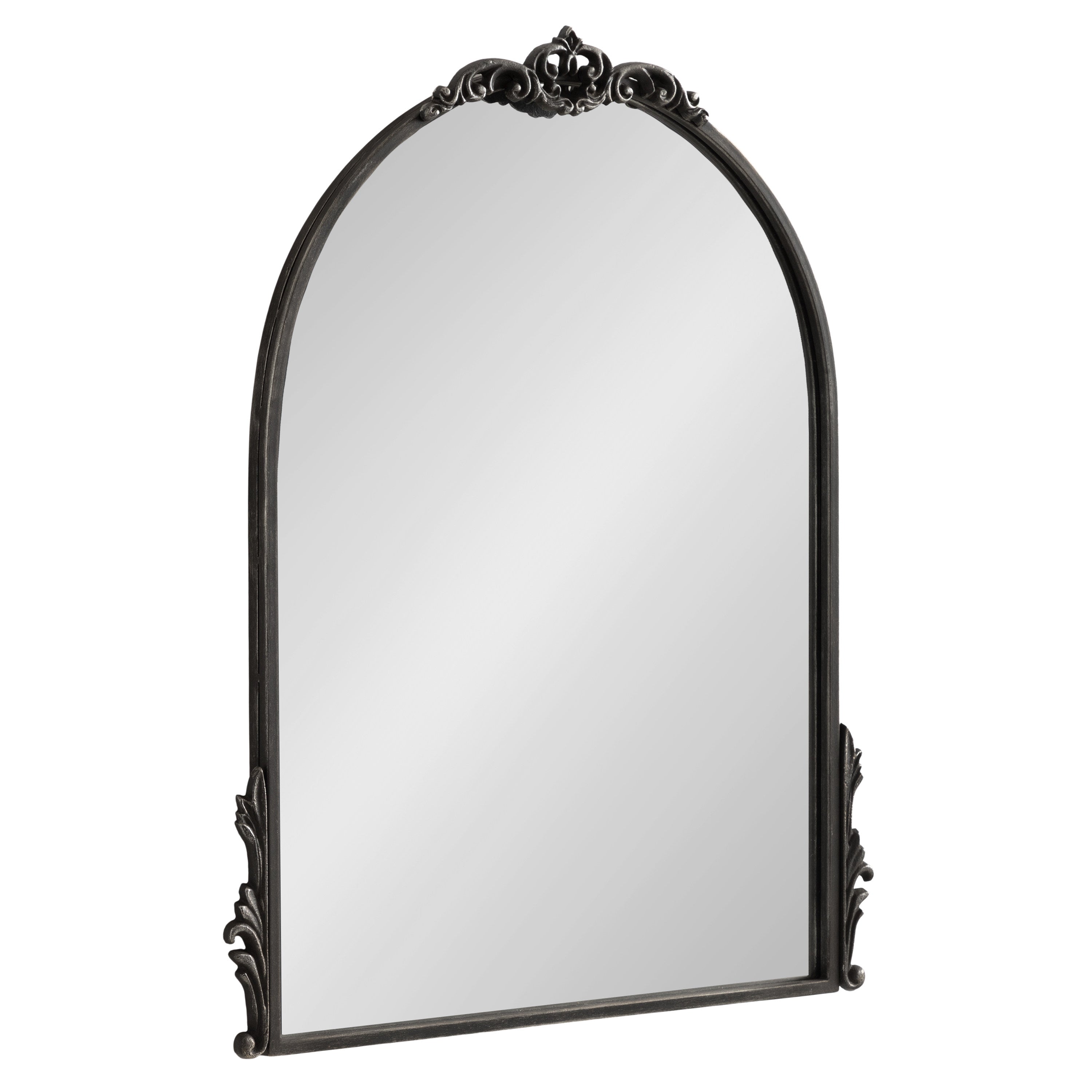 Arch Mirror Black 21x26 1