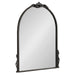 Arch Mirror Black 21x26 1