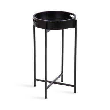 Tray Table Black 14x14x24 1